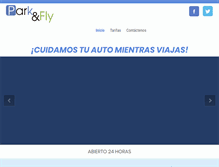 Tablet Screenshot of parkflypanama.com